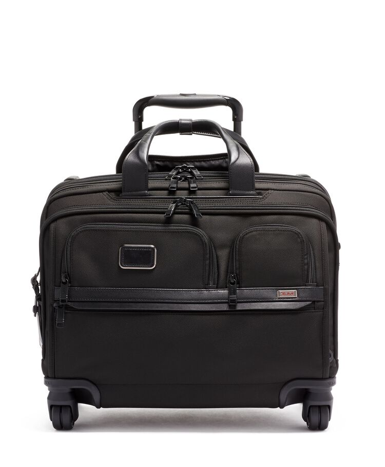 ALPHA กระเป๋าเอกสารแบบล้อลาก Deluxe 4 Wheeled Laptop Case Brief  hi-res | TUMI