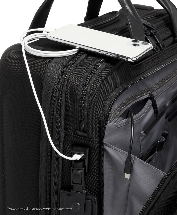 ALPHA กระเป๋าเอกสารแบบล้อลาก Deluxe 4 Wheeled Laptop Case Brief  hi-res | TUMI