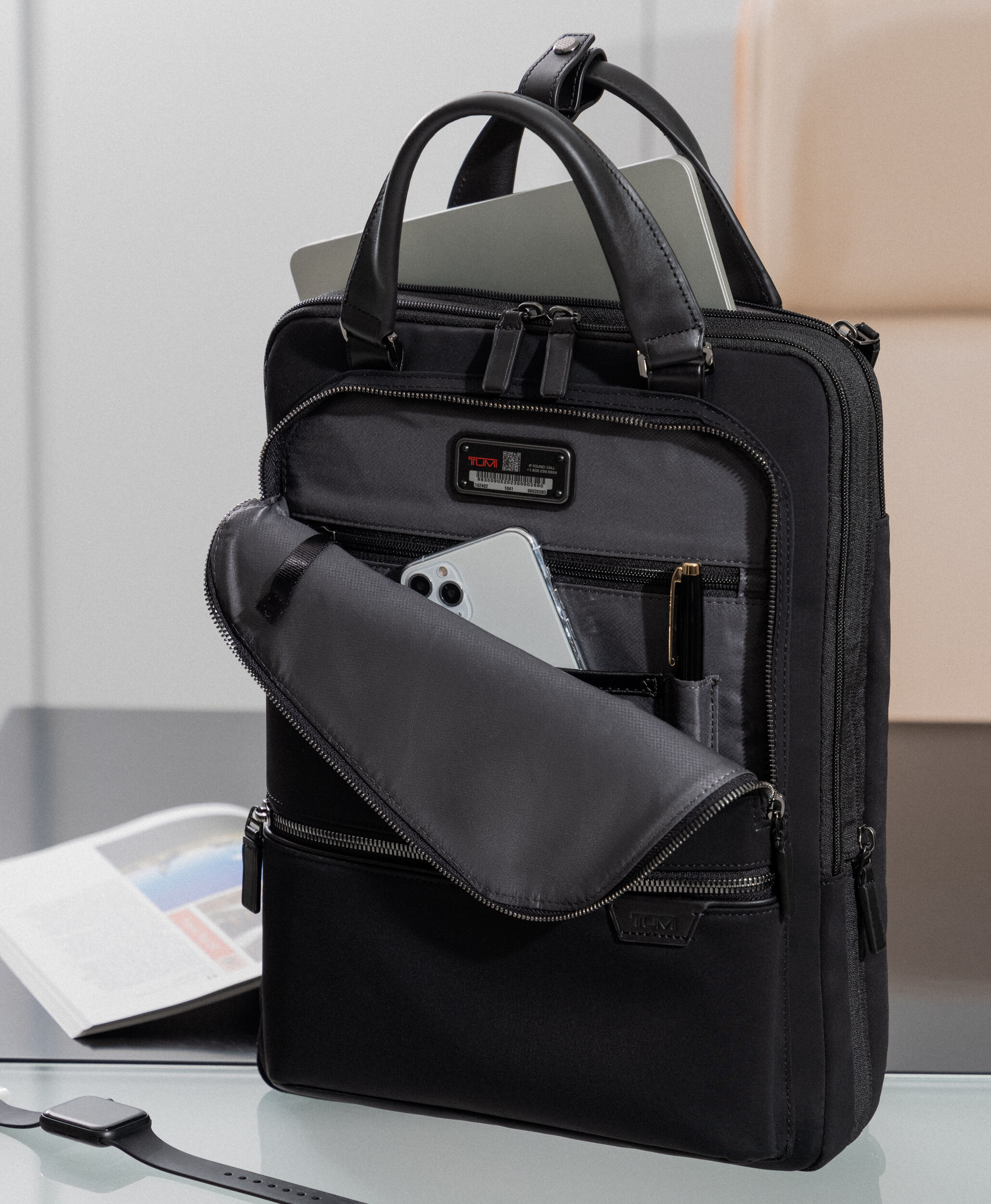 Tumi tote on sale backpack
