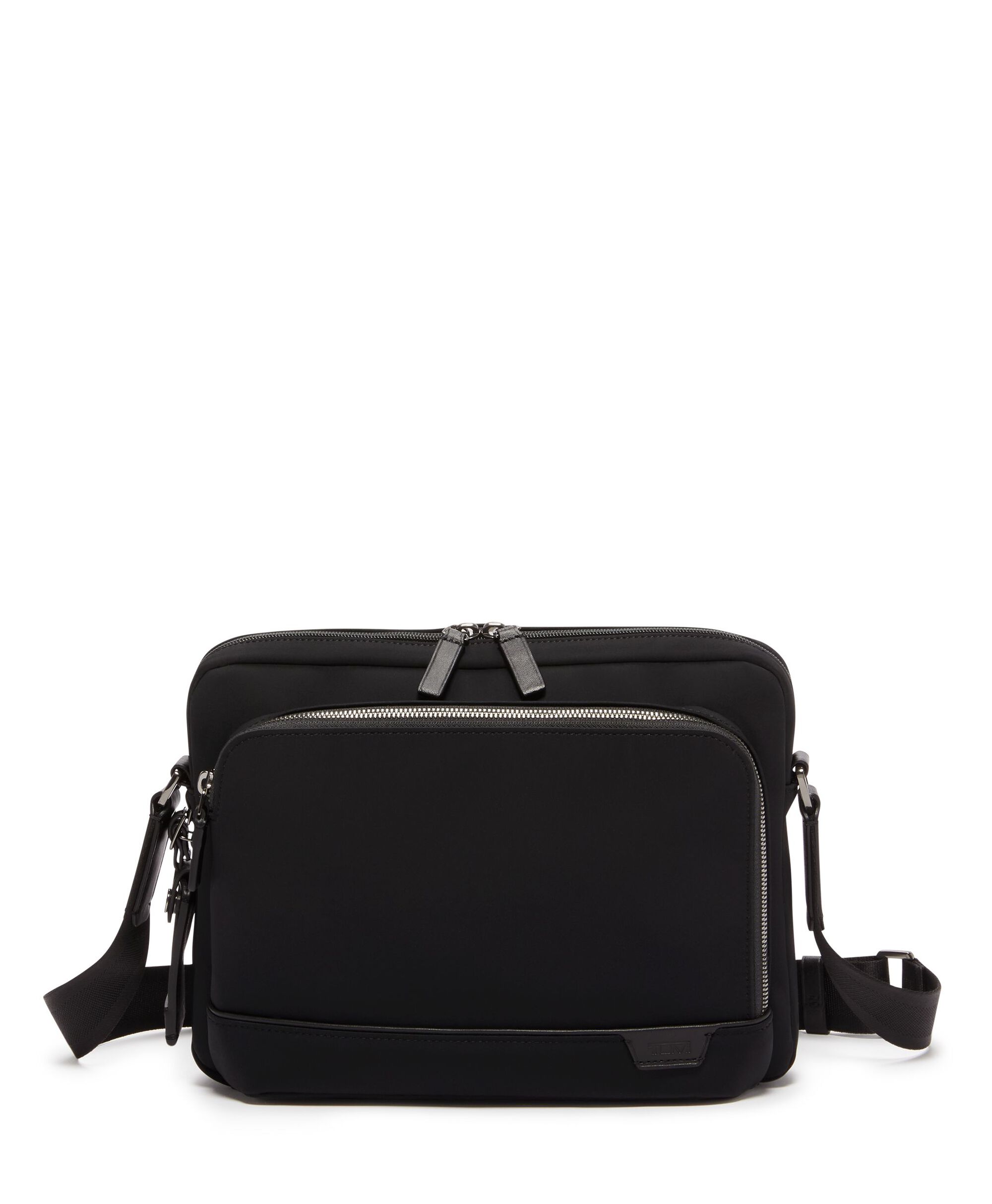 TUMI HARRISON crossbody bag LEO in black