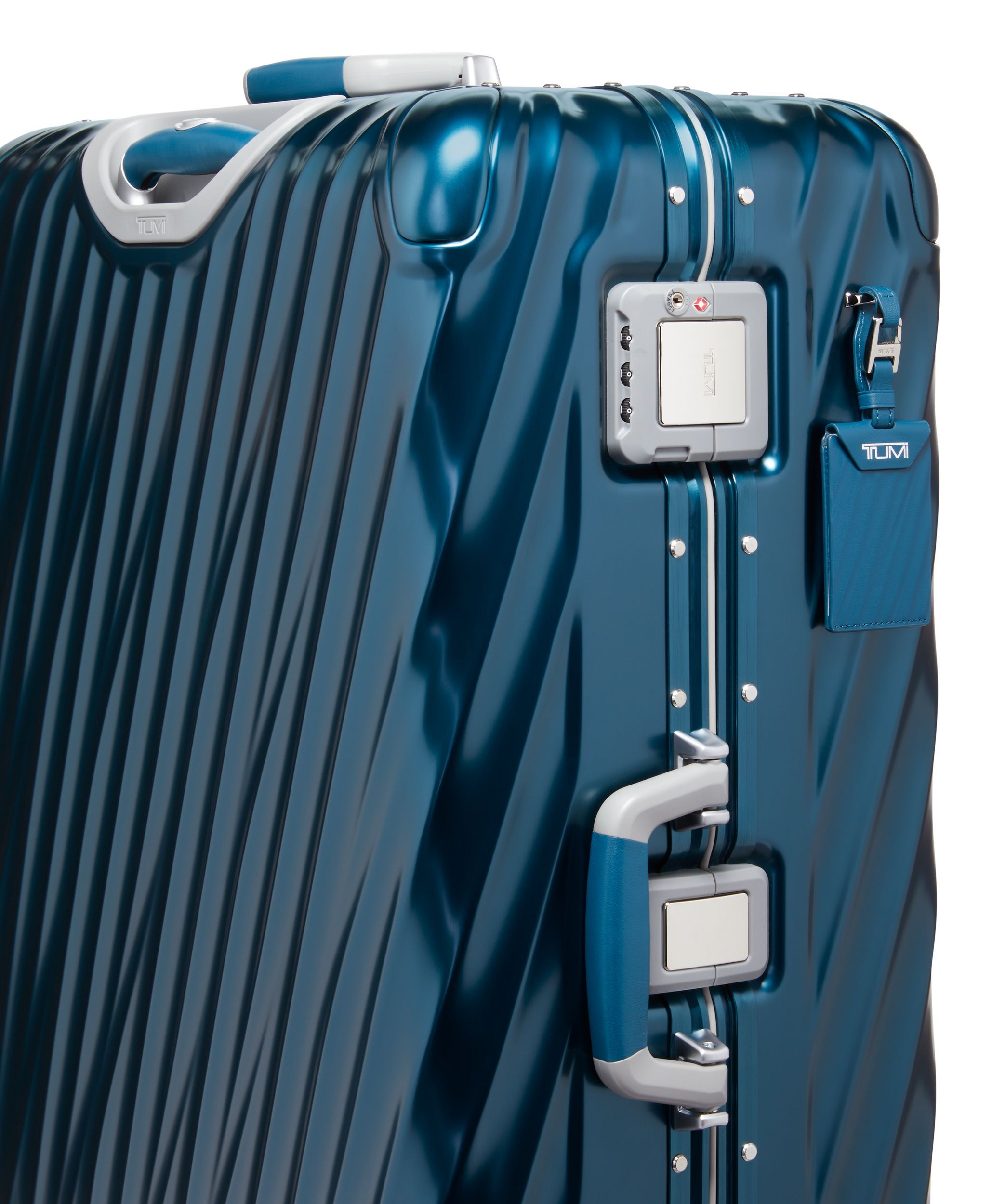 Tumi 19 degree aluminum blue top