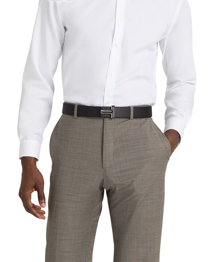 BELTS เข็มขัด Reversible T Buckle Belt 35มม ขนาด 36  hi-res | TUMI