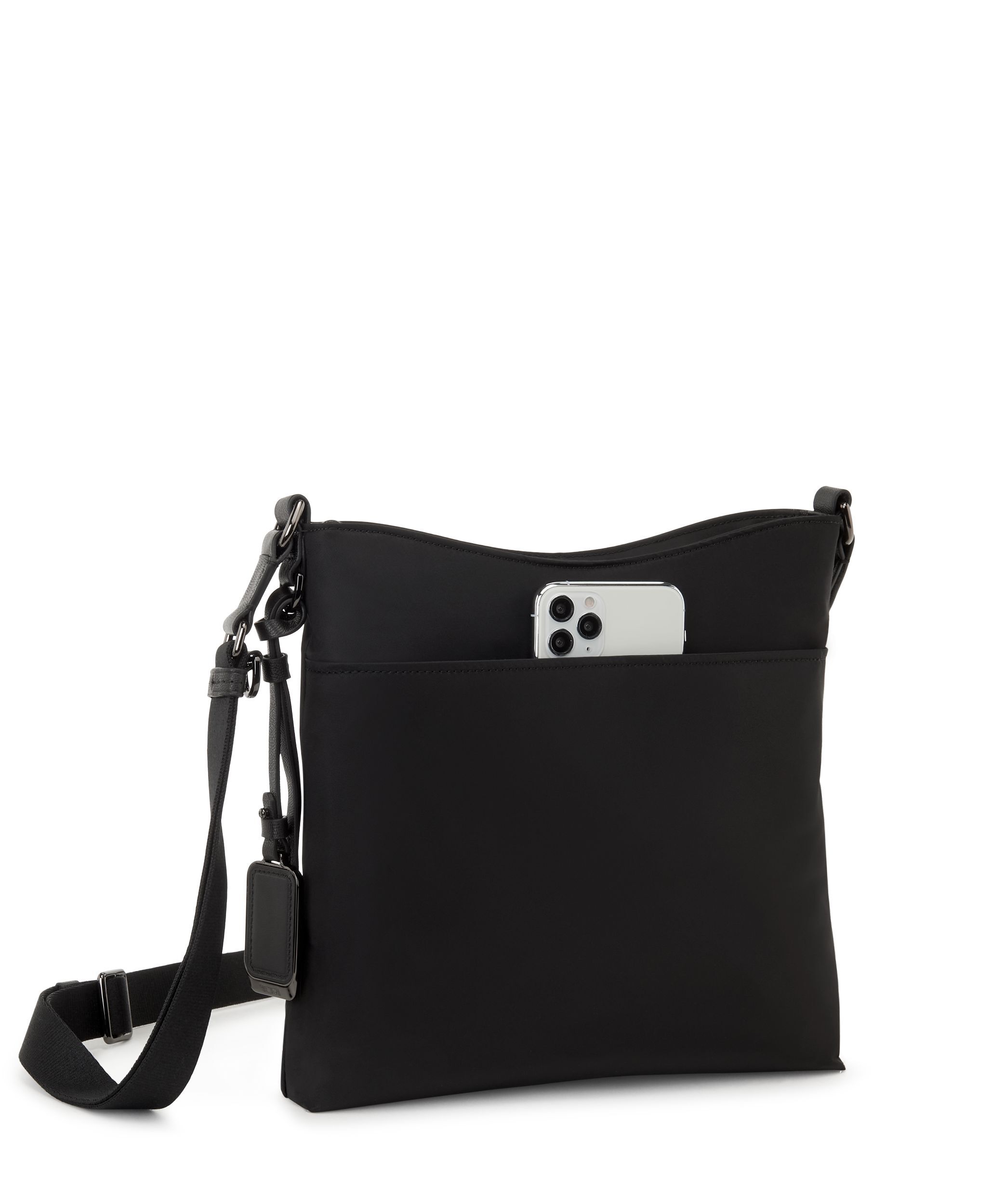 Tumi crossbody store bag leather