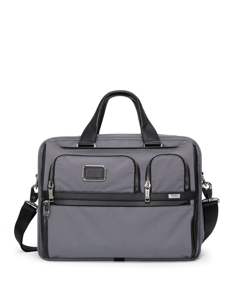 TUMI ALPHA Exp Org Laptop Brief  hi-res | TUMI