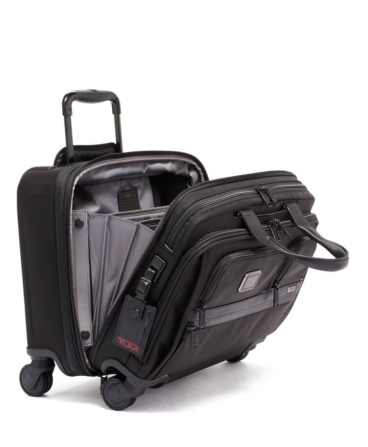 ALPHA กระเป๋าเอกสารแบบล้อลาก Deluxe 4 Wheeled Laptop Case Brief  hi-res | TUMI