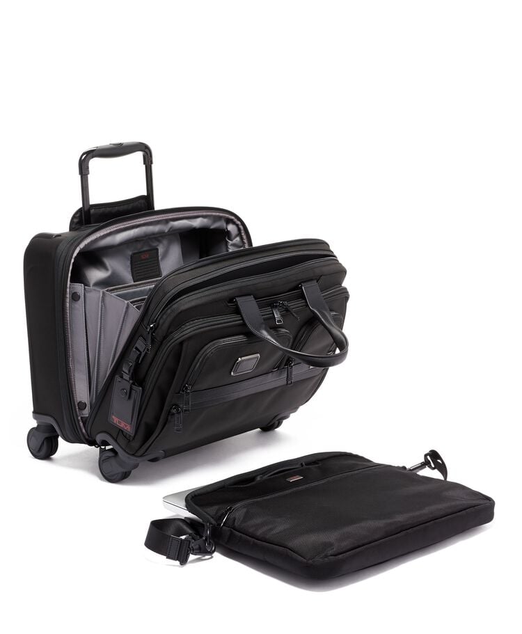 ALPHA กระเป๋าเอกสารแบบล้อลาก Deluxe 4 Wheeled Laptop Case Brief  hi-res | TUMI