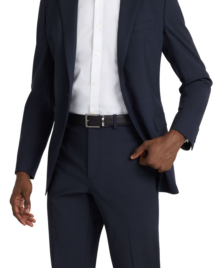 เข็มขัดกลับด้านได้ หัวสีเงิน ความกว้าง 35 มม. ไซส์ 44  hi-res | TUMI