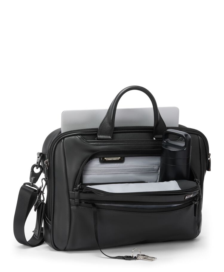 TUMI ALPHA Medium 15" Briefcase  hi-res | TUMI