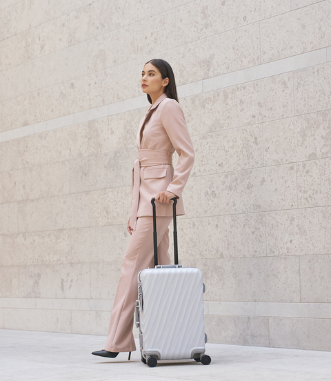 19 DEGREE International 4 Wheel Carry On  lifestyle | TUMI