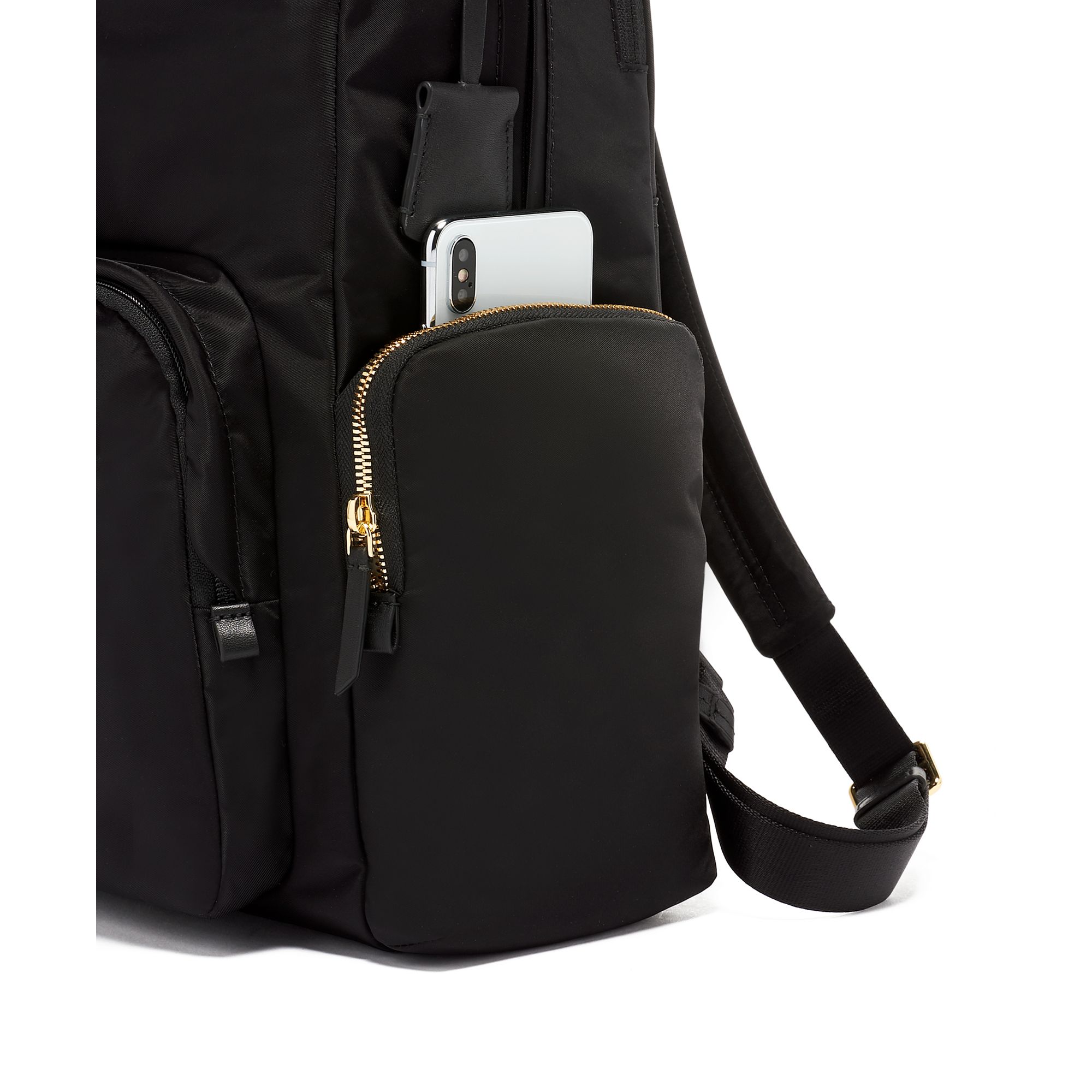 tumi carson backpack black