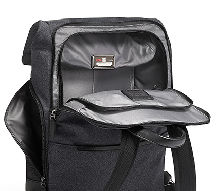 OSBORN ROLL TOP BACKPACK CHARCOAL OMBRE - USP2 | Tumi Thailand
