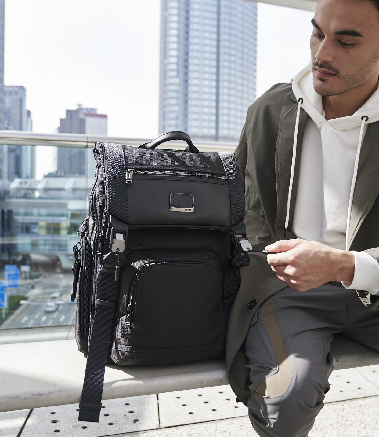 LARK BACKPACK BLACK - lifestyle | Tumi Thailand