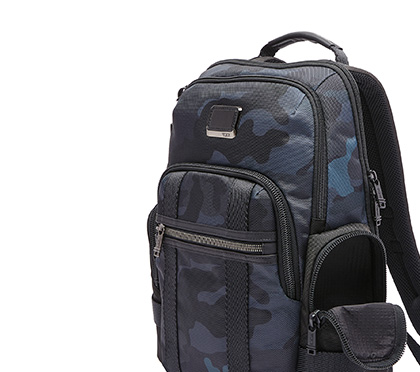 NORMAN BACKPACK Navy Camouflage - USP2 | Tumi Thailand