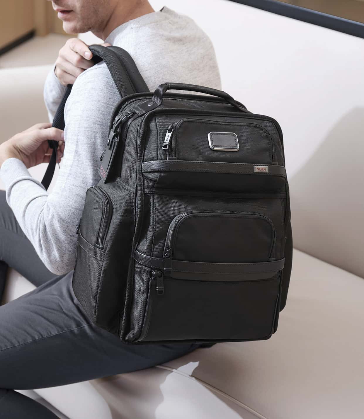 TUMI BRIEF PACK Black - lifestyle | Tumi Thailand
