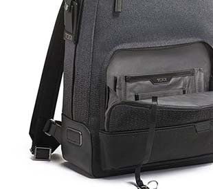 BRADNER BACKPACK CHARCOAL OMBRE - USP2 | Tumi Thailand