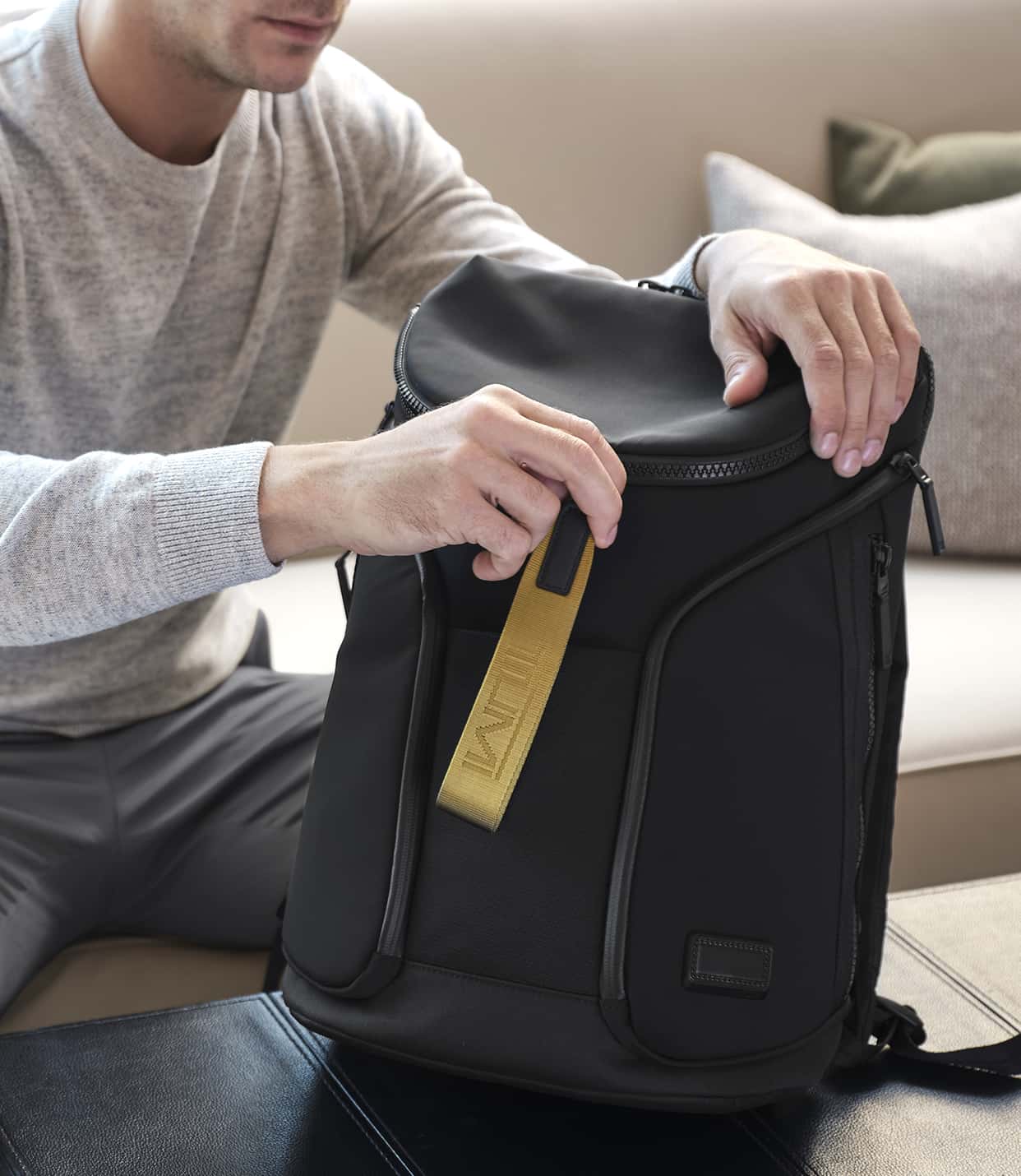 RIDGEWOOD BACKPACK BLACK - lifestyle | Tumi Thailand
