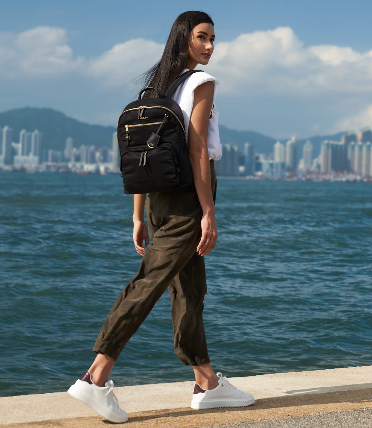 HARPER BACKPACK BLACK - lifestyle | Tumi Thailand