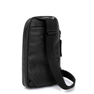 กระเป๋าคาดอก Gregory Sling Leather Black - medium | Tumi Thailand
