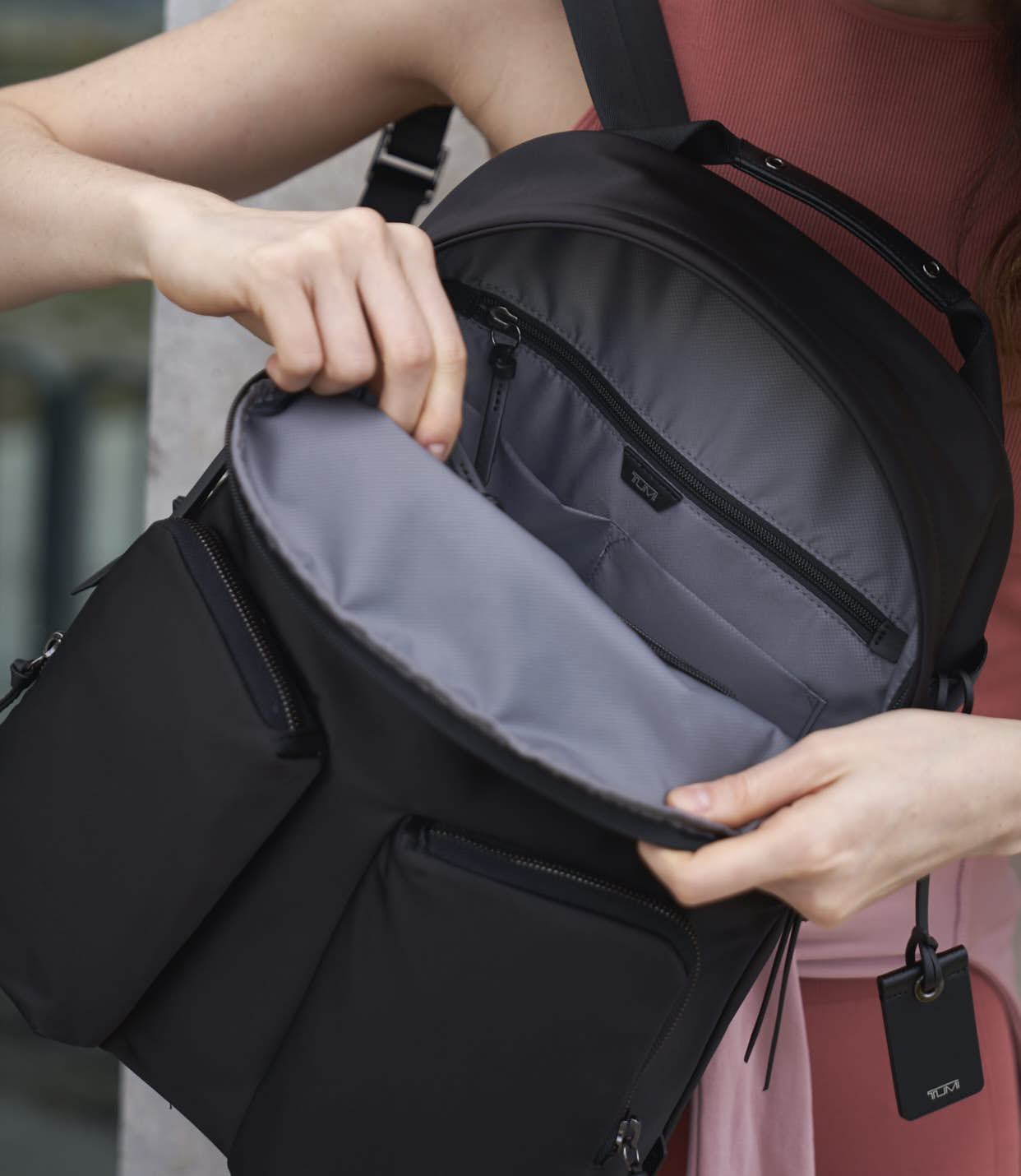 MEADOW BACKPACK BLACK - lifestyle | Tumi Thailand