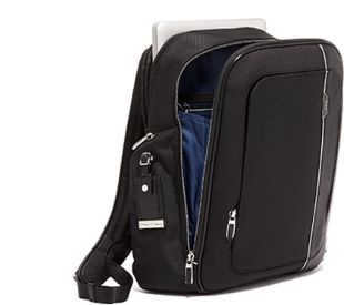 LARSON BACKPACK Black - USP3 | Tumi Thailand