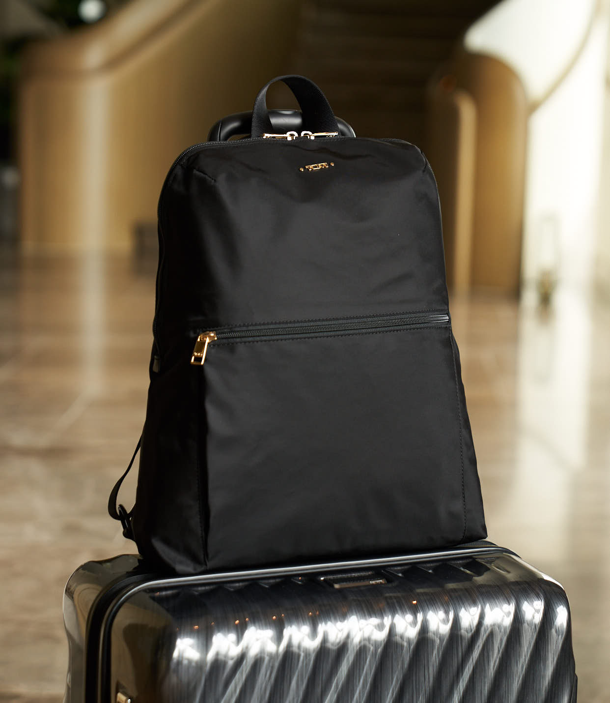 JUST IN CASE BACKPACK Black - lifestyle | Tumi Thailand