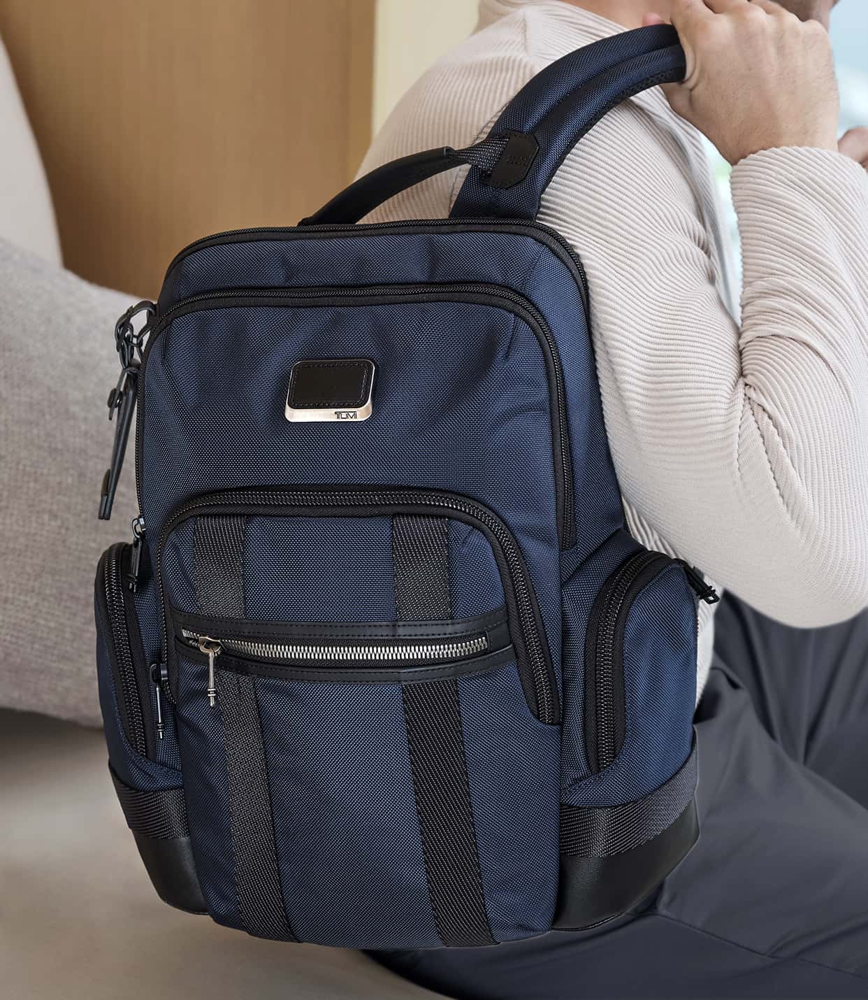 NORMAN BACKPACK BLACK - lifestyle | Tumi Thailand