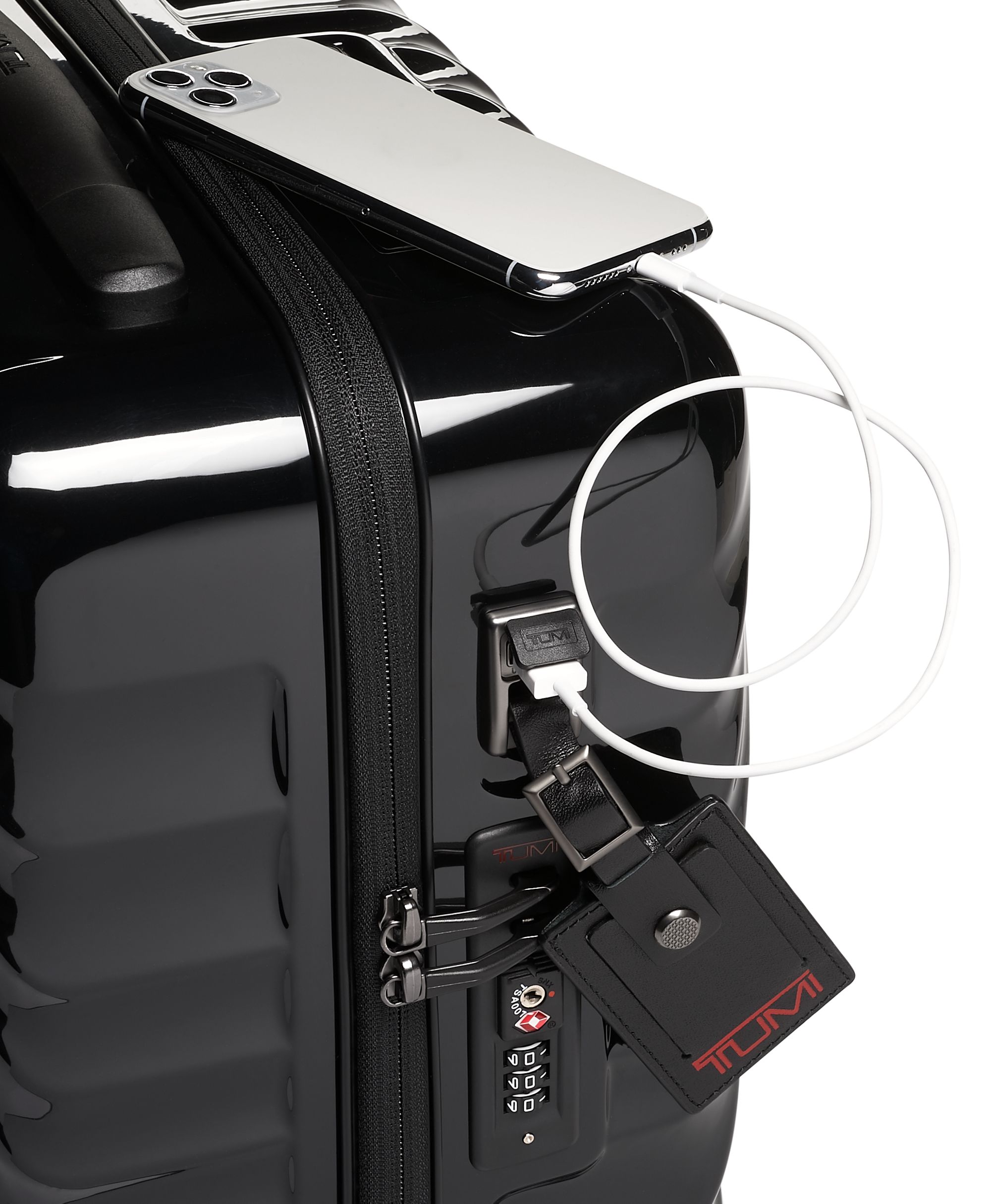 tumi small compact 4 wheeled brief